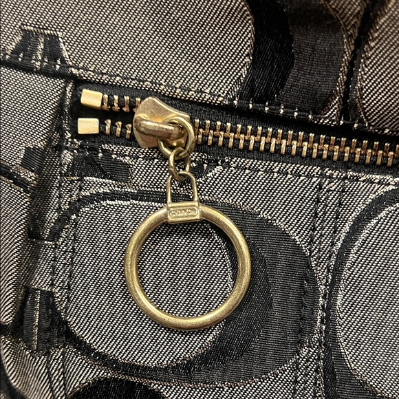 Coach Brown Signature Shoulder Bag - Picture 5 of 13